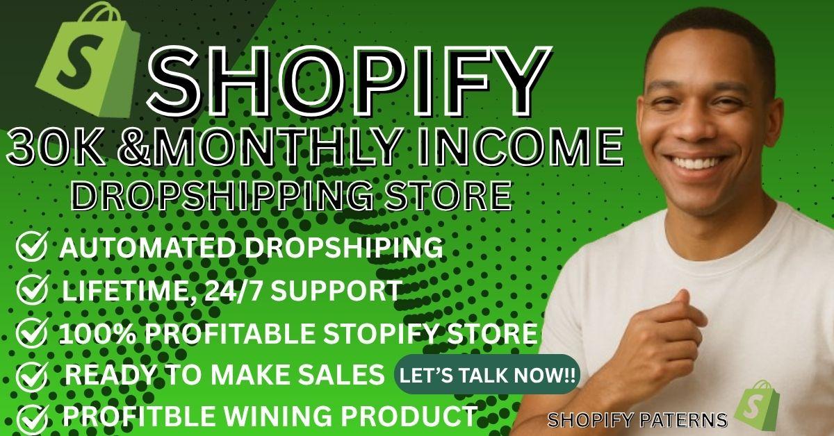 I will build a high converting Shopify dropshipping store that sells