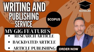 I Will Write and Publish Your Research Article in a Scopus Journal
