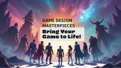 I will design character concept art for your game, anime, or comic project