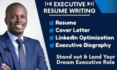 I will write ATS Professional Resume Writing Service, CV, Cover Letter, and LinkedIn SEO