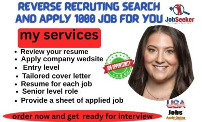 I Will Search and Apply for Remote Jobs Using Reverse Recruiting