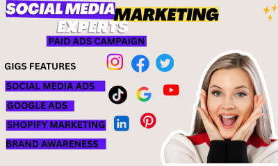 I will create and manage paid ads campaign as expert social media marketing manager UGC