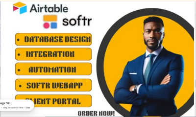 I will Airtable, Airtable Database, Softr, Airtable Automation, Zapier Integration