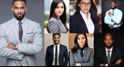 I will create professional AI headshot AI portrait for LinkedIn