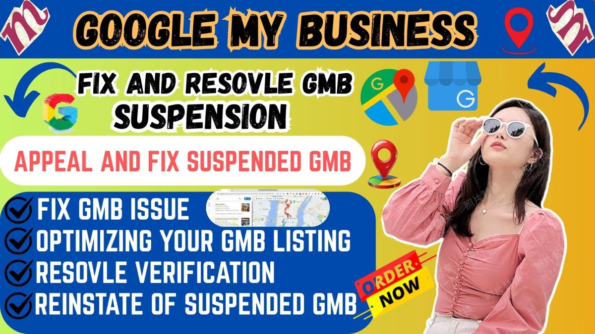 I will do 21,000 Google Maps, Reinstatement, GMB & Fix Suspended, GMB Profile Verification
