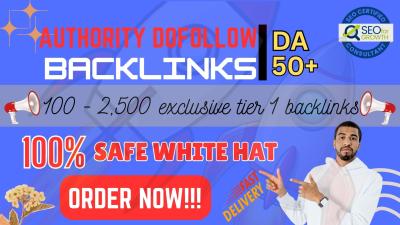 I will boost your rankings with tier1 dofollow SEO backlinks, google ranking, web 2 0