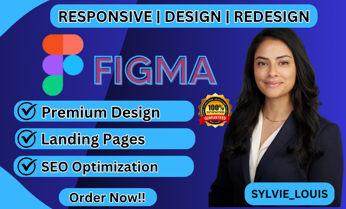 I will do UI UX design for mobile app and web using Figma | Figma landing page