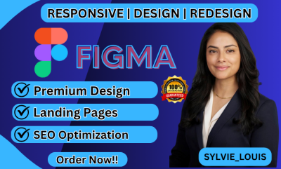 I will do UI UX design for mobile app and web using Figma | Figma landing page