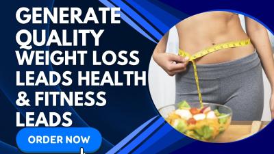 I will generate weight loss leads via Facebook ads, SMM, and weight loss website