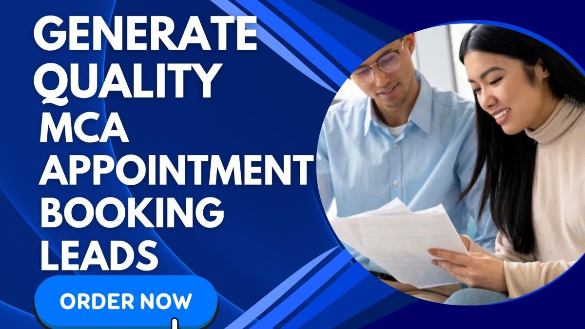 I will provide exclusive MCA appointment setting leads via effective Facebook ads