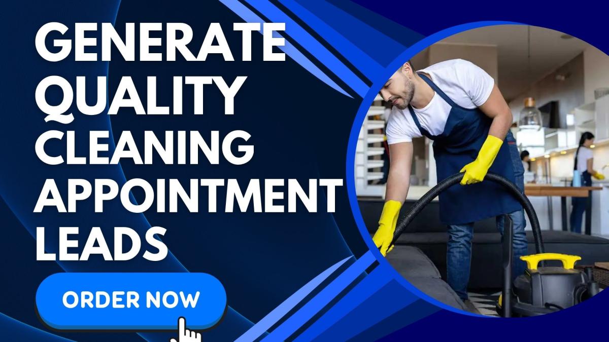 I will generate quality cleaning appointment leads or clean your email lists
