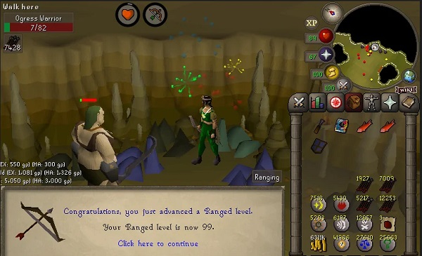 Ranged Skill Training Ultimate Ironman