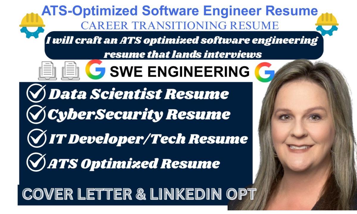 I will transform your software engineering resume as a recruiter and tech resume writer