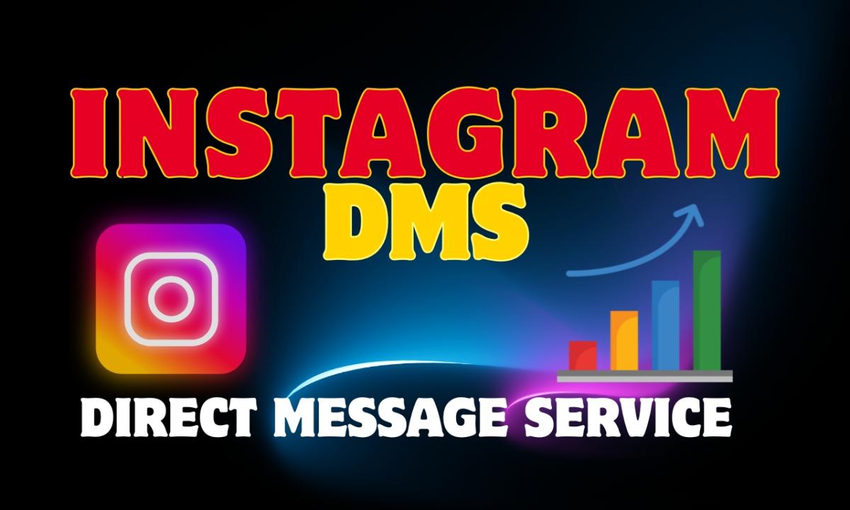I will manually send Instagram DMs for organic growth and outreach