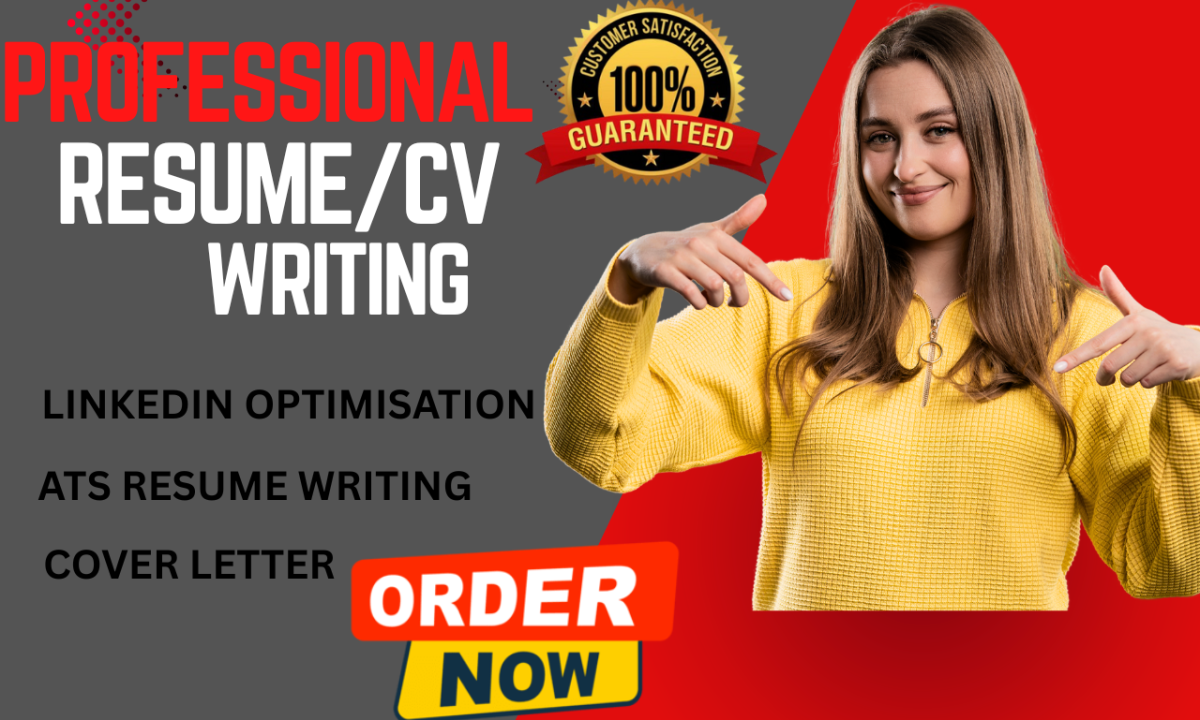 I will write and design your CV, Resume, and Cover Letter, LinkedIn Optimization