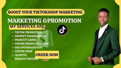 I will redesign, improve Shopify, and set up TikTok Shop product listing