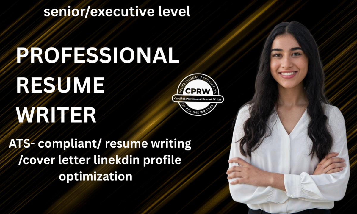 I Will Provide ATS Resume and Cover Letter Writing, LinkedIn Profile Optimization