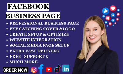 I Will Create and Setup Facebook Business Page
