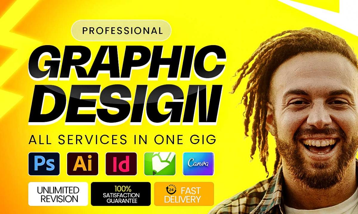 I will do graphic design, logo design, flyer design, infographic, thumbnail, posters
