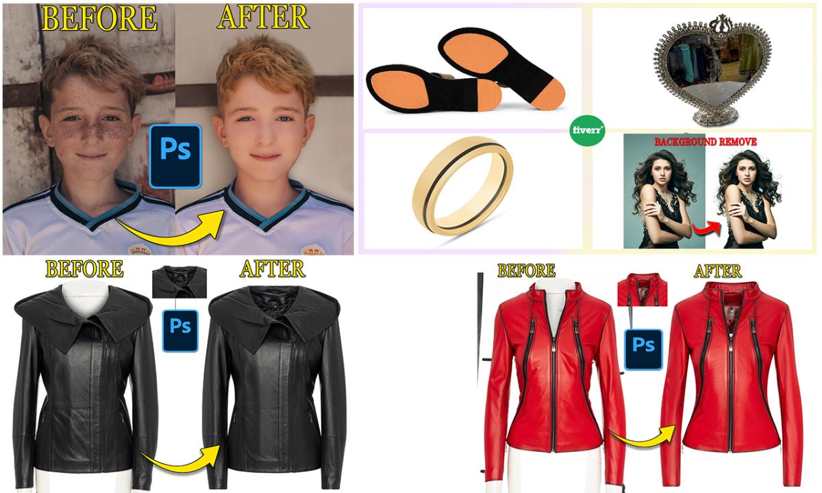 I will do any photo transparent, photo retouching, ghost mannequin, color adjustment