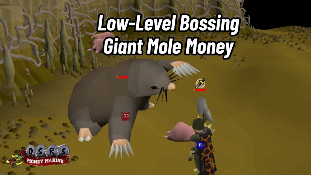 OSRS Low-Level Bossing: Easy Money Making with Giant Mole in 2025