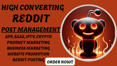 I will do Reddit post for AI IPTV app ecommerce business website SaaS product