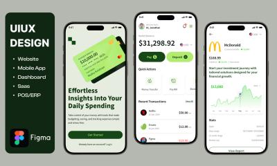 I Will Do Modern UI/UX in Figma for Websites, Mobile Apps, POS Systems, and Dashboards