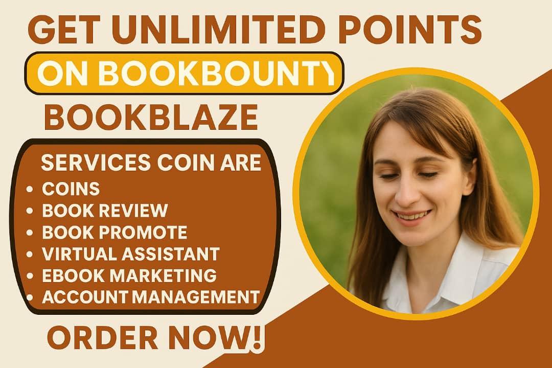 I will verify points on Bookbounty and Bookblaze