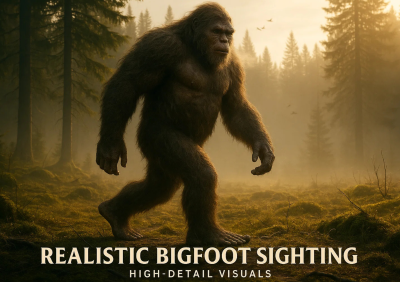 I will create stunning Bigfoot videos, AI movie trailers, VEOV3 AI movie posters, and more