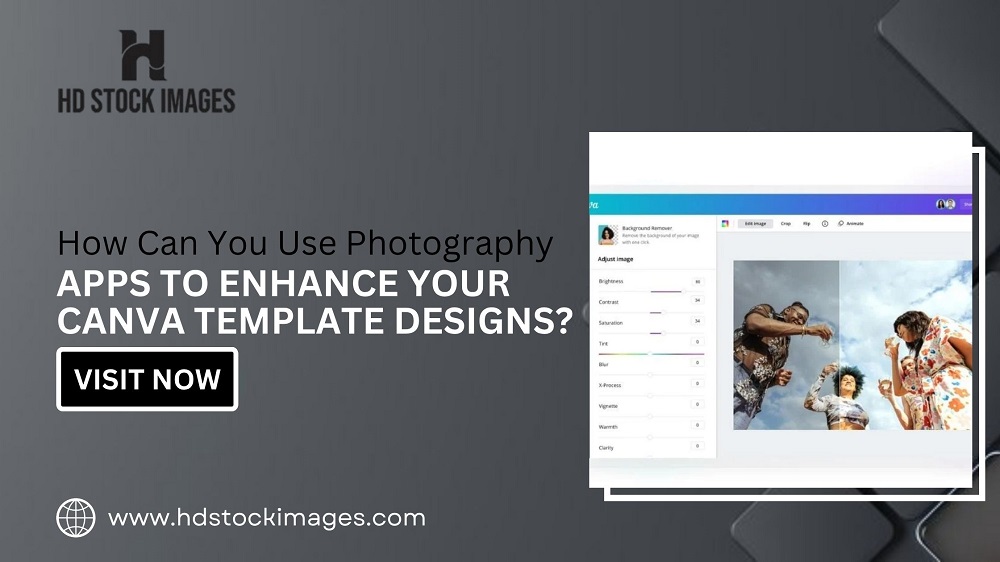 How Can You Use Photography Apps to Enhance Your Canva Template Designs?