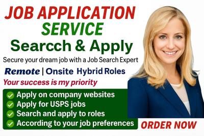 I will search and apply for jobs, remote jobs as a reverse recruiter, resume writing, CV