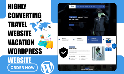 I Will Create Travel Website, Vacation Website, Tourism Website, Booking Website