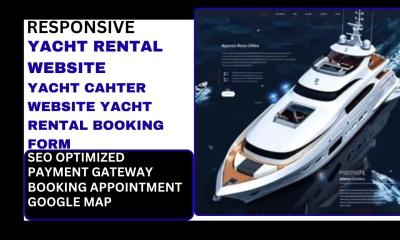 Yacht Rental Website