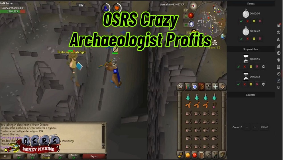 OSRS Low-Level Bossing: Profitable Crazy Archaeologist Kills for Newbies