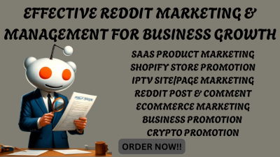 I will do Reddit post for AI IPTV app eCommerce business website SaaS product