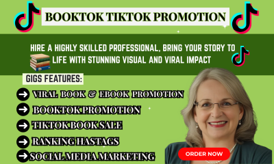 I will viral rank book or ebook promotion BookTok TikTok promotion ads Amazon KDP ads