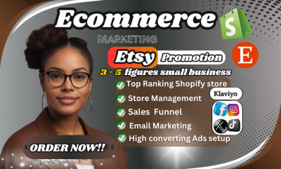 I Will Promote and Advertise Your Etsy, eBay, Shopify, Amazon Store to Boost Sales