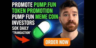 I will promote Pump Fun Token promotion to boost Pump Fun Meme Coin investors