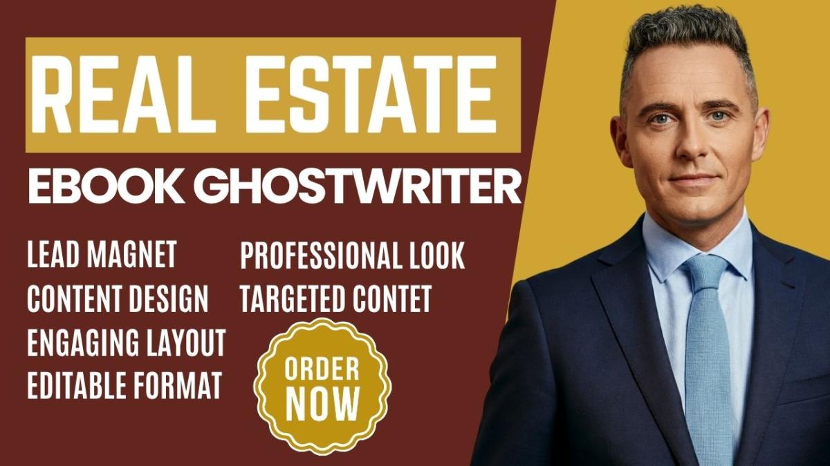 I will do Lead Magnet Ebook, Business Ebook, Real Estate Ebook PDF Lead Magnet