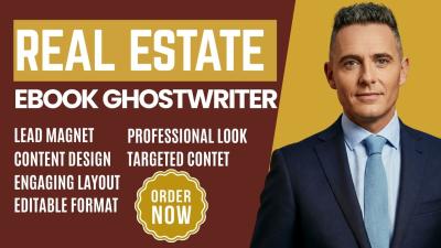 I will do Lead Magnet Ebook, Business Ebook, Real Estate Ebook PDF Lead Magnet