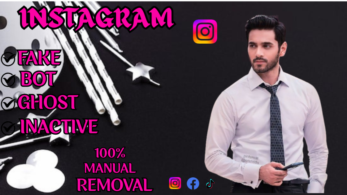 Identify, Clean Up Instagram Bot and Fake Ghost Followers Manually