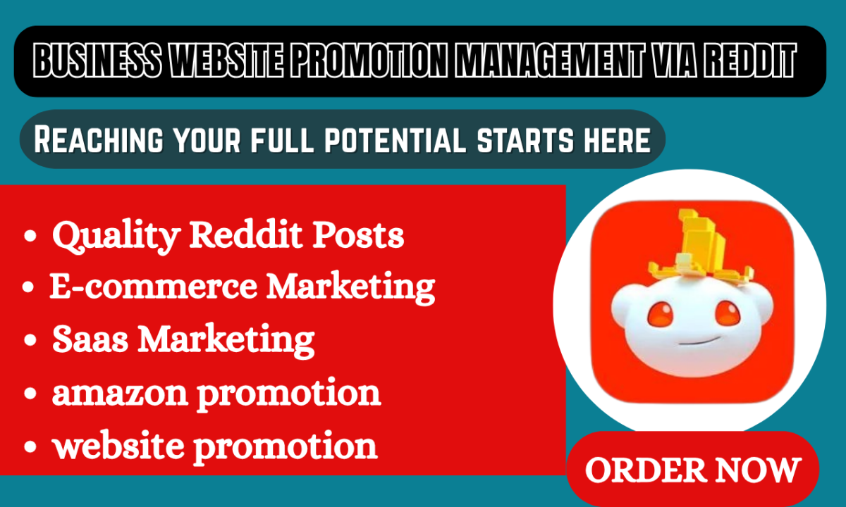 I will do Reddit post for Amazon website, book app marketing, crypto or SaaS marketing