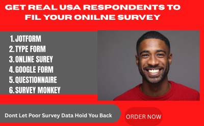 I Will Fill Online Survey, Research Survey, and Jot from Survey Monkey