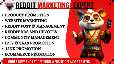 Do Reddit Post Management for Ecommerce, IPTV, SaaS, Website Products, and Crypto SEO