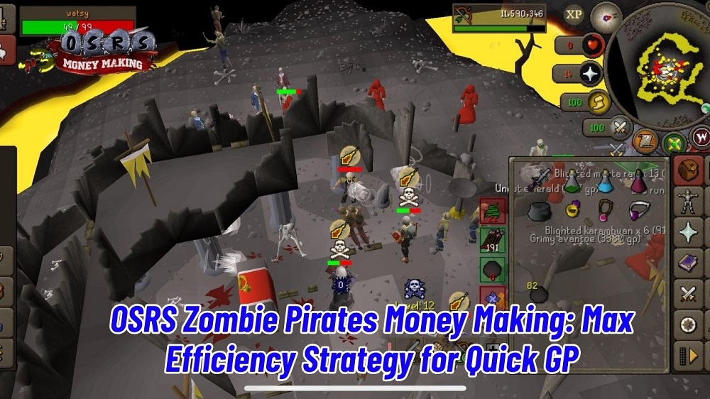 OSRS Zombie Pirates Money Making: Max Efficiency Strategy for Quick GP