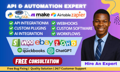 I will do Shopify API Integration, Automation, Custom Workflows, AI, and App Development