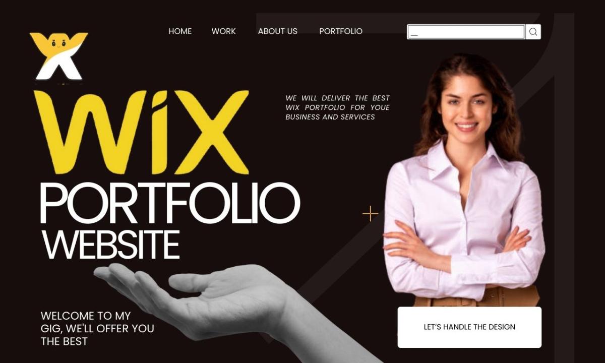 I will design Wix portfolio website for Wix photographer Wix artist to convert client