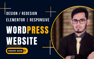 I will design a SEO optimized, responsive WordPress website