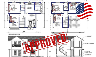 I will draw architectural floor plan, MEP, stamp, barndominium, site plans, elevation