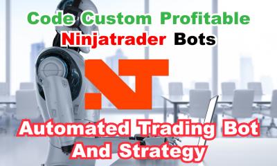 I will code custom profitable Ninjatrader bots for automated trading bot and strategy